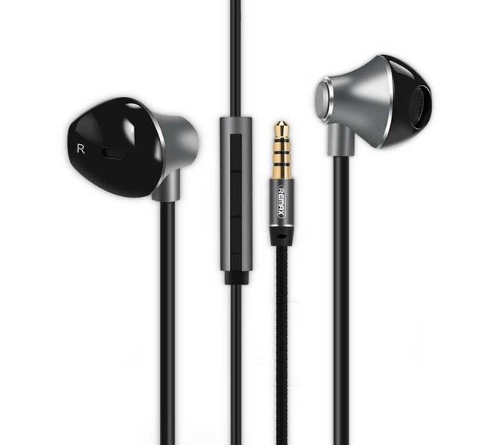 Remax RM-733 HiFi In-Ear Earphone with Pouch-Black