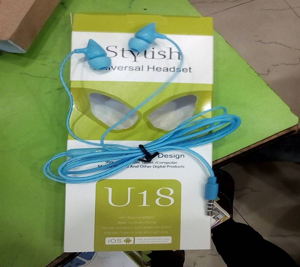 Stylish-U18 Super Base Earphone
