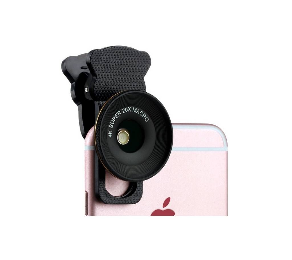 20X Super Macro Photography Lens 4K HD