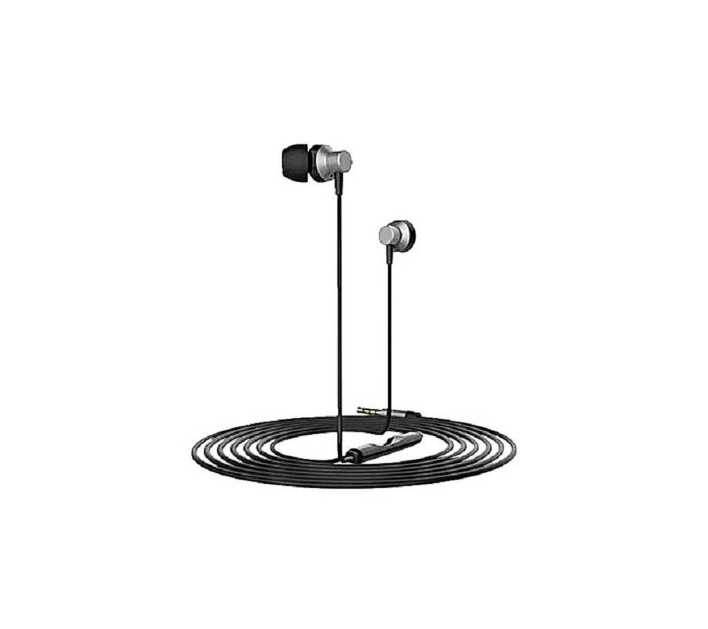 RM-512 Wired Music Headset Earphone - Silver