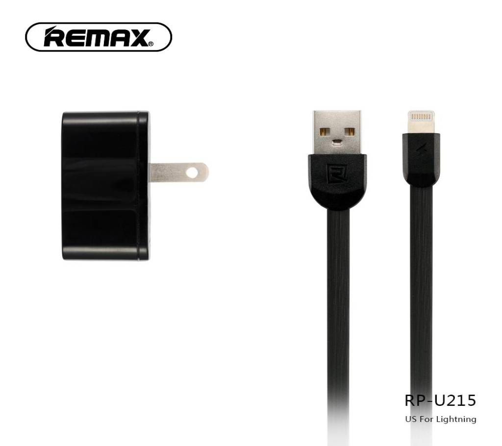 REMAX 2 USB Port Apple Charger and Data Cable RP-U215