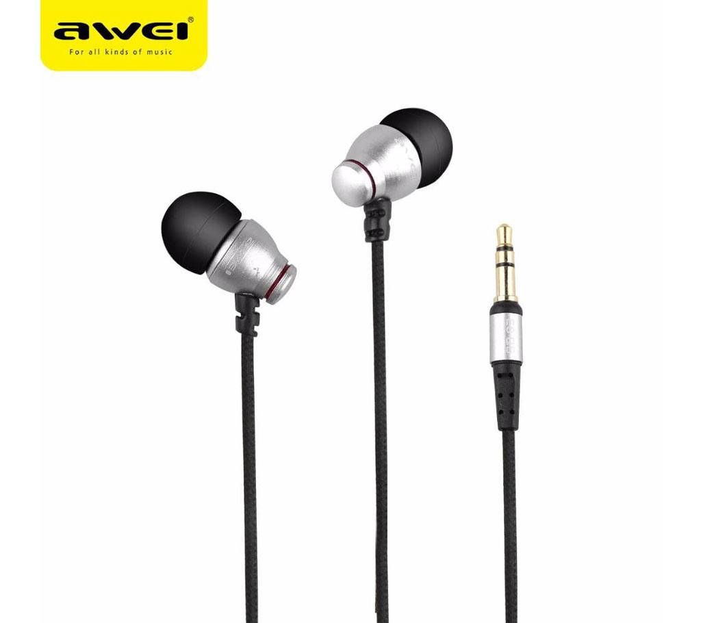 AWEI ESQ6 3.5MM Plug Stereo Music Headphone