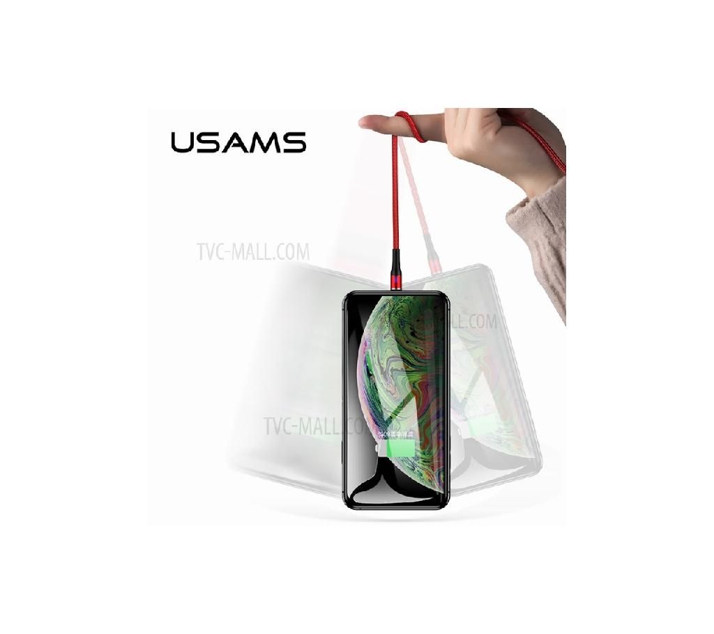 usams u29 magnetic  cable-1mtr 