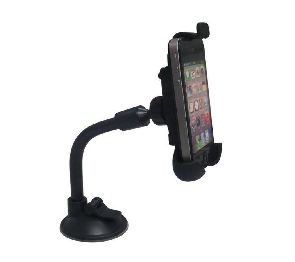 Cellphone Tripod Mount Mobile Phone Clip Holder Vertical Bracket 360 Degree Rotating