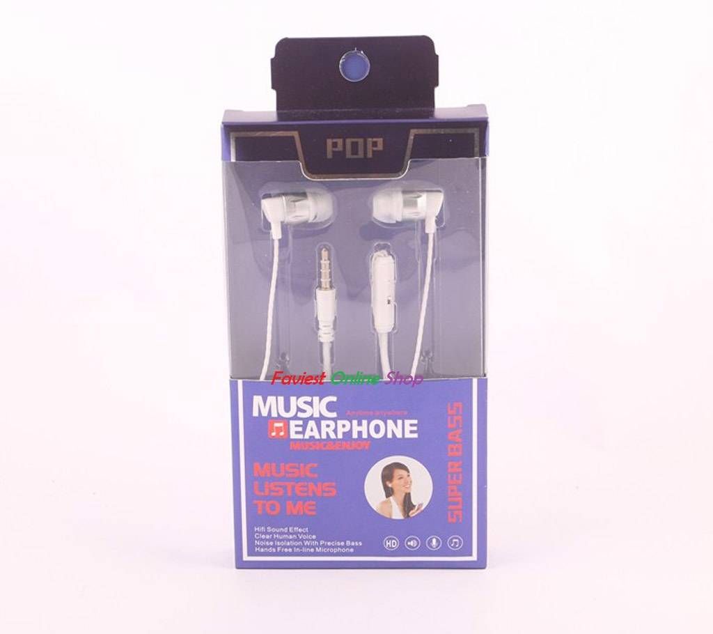 Music Earphone (POP)