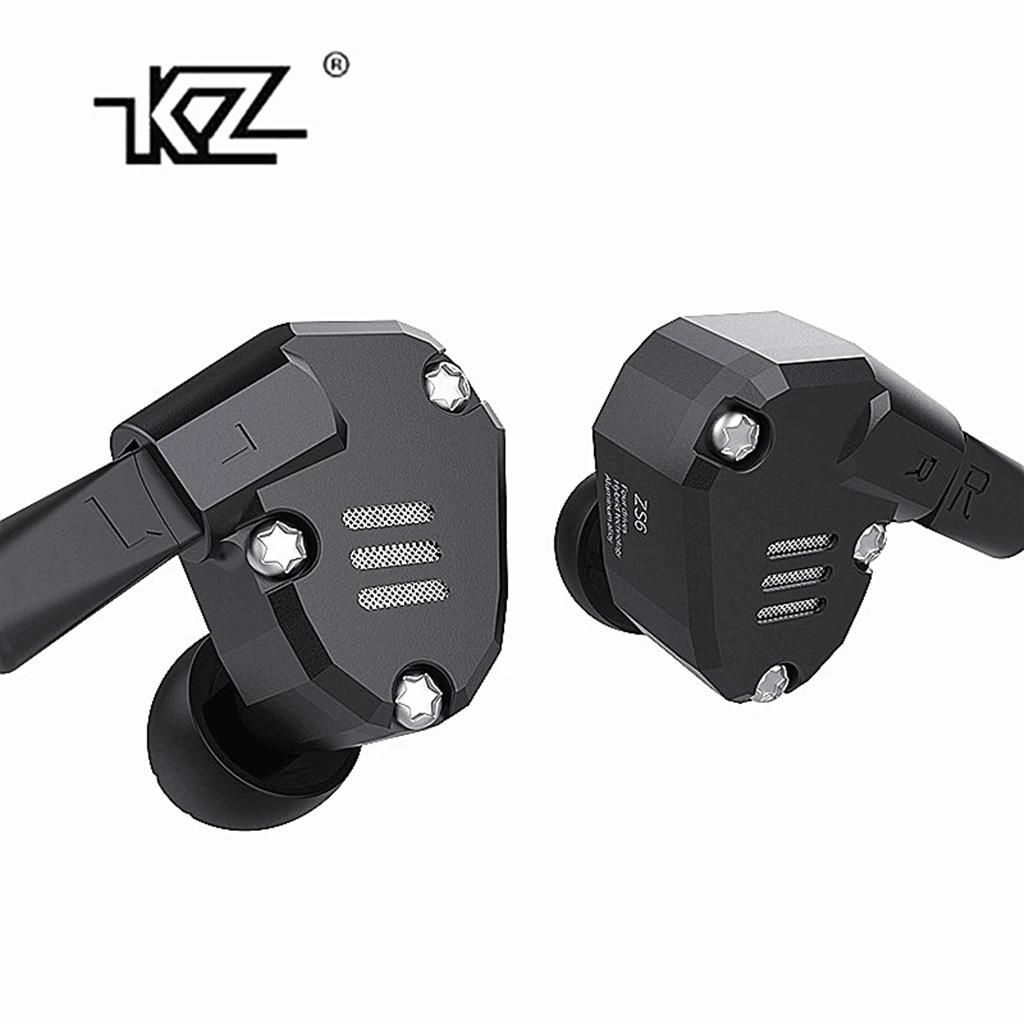 KZ ZS6 2DD+2BA Hybrid In Ear Earphone 