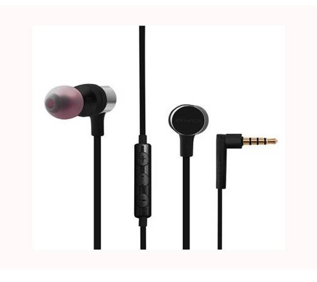 Awei ES-20TY Intelligent Music Earphone - Black