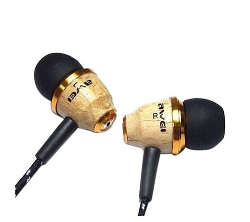 Genuine Wooden In-ear Headphone