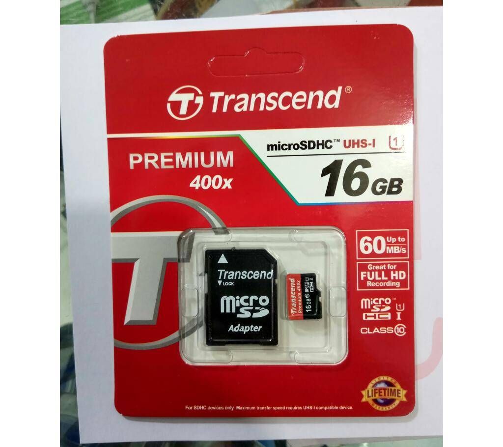 Transcend Memory Card -16 GB
