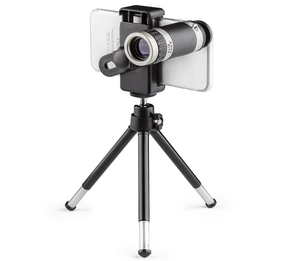 8x Mobile Camera Zoom lens with Tripod