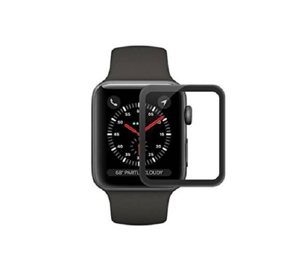 3D Curved Full Coverage Tempered Glass for Apple Watch 42mm