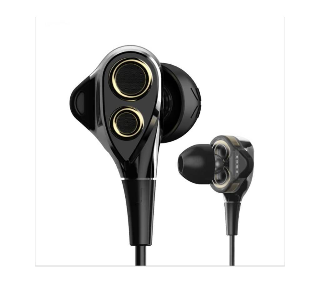 Original Miniso Dual Dynamaic Drive Earphones HiFi Super Bass with Microphone Volume Noise Cancelling