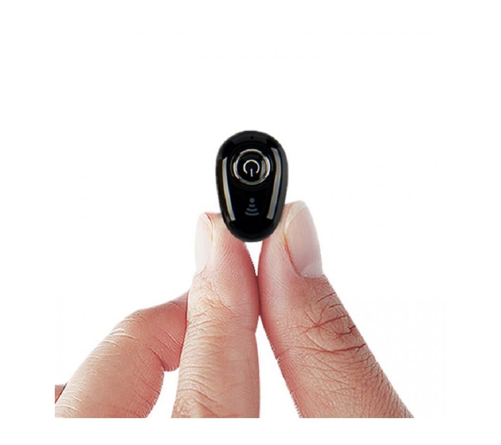 Hot Mini Bluetooth V4.2 S650 Earphone - Black