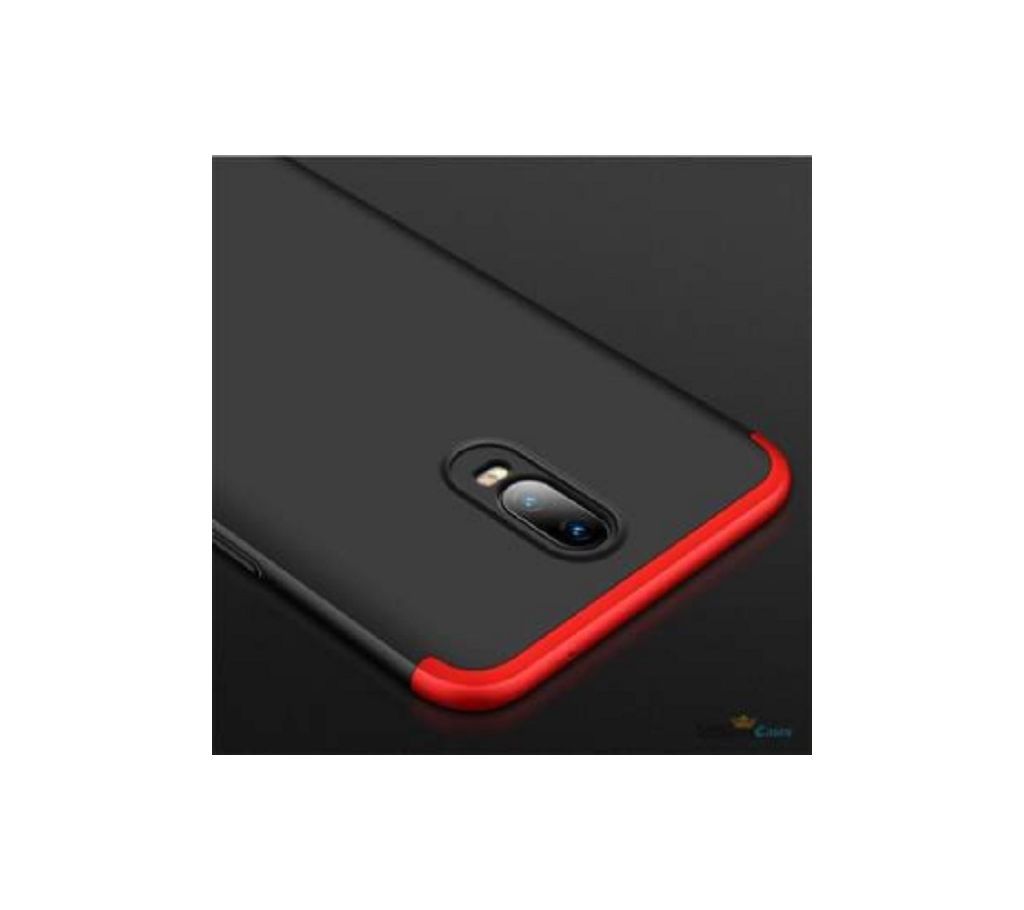GKK One Plus 6T 360 Degree Full Protection Back Cover - Red