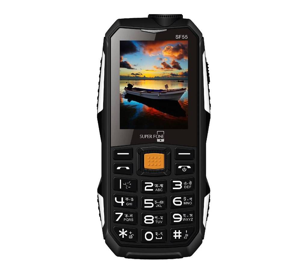 SUPER FONE SF55 BLACK (Power Bank Phone)