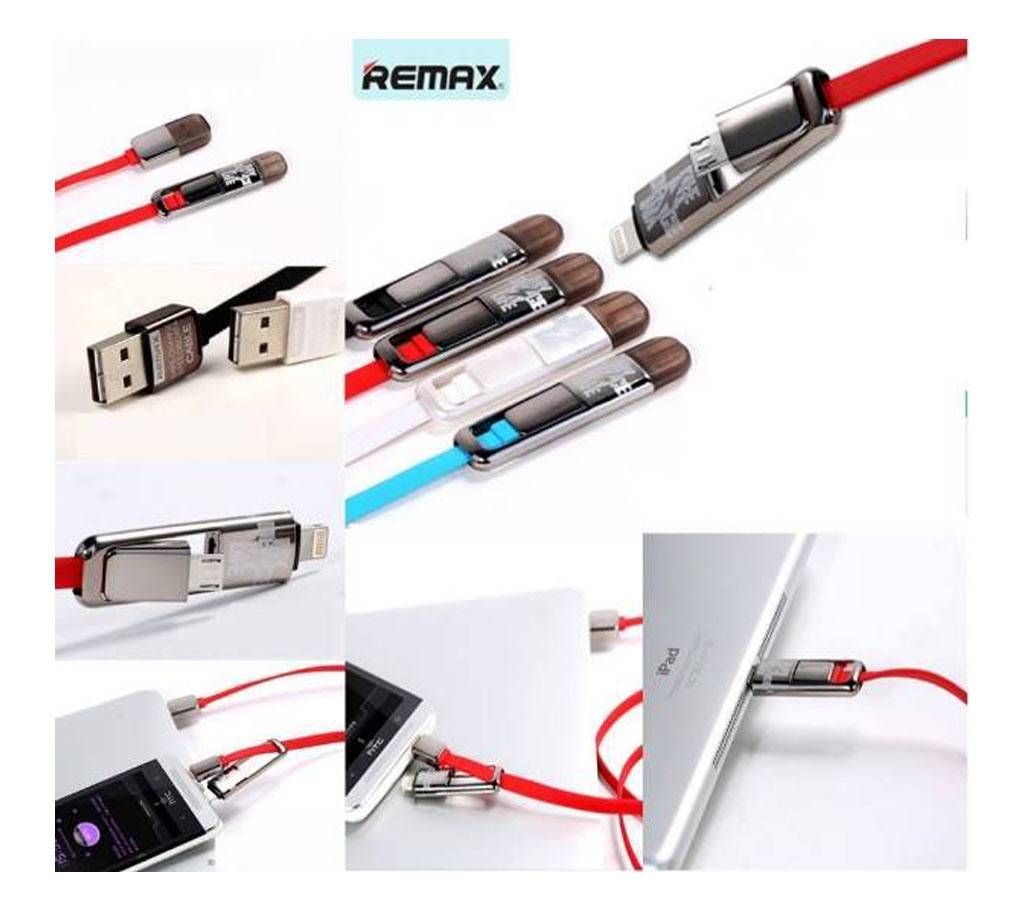 Remax 2 In 1 Transformer King Kong Data Cable