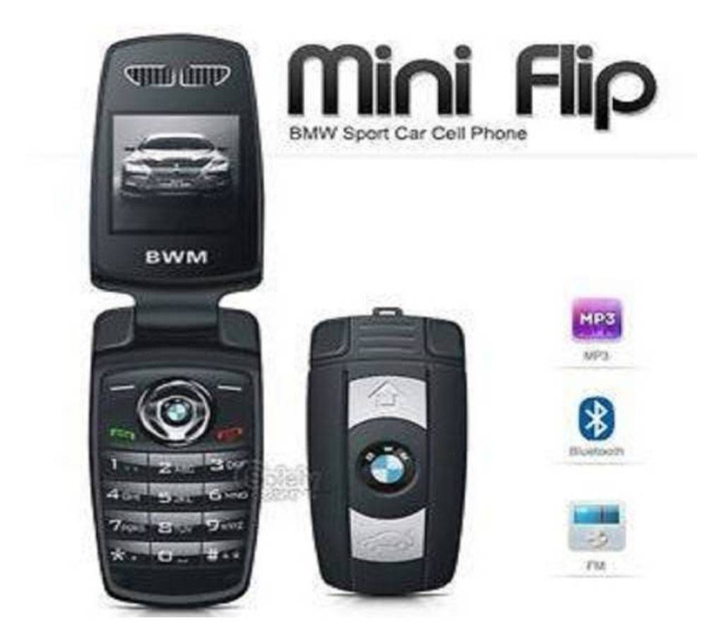 BMW mini flip folding phone