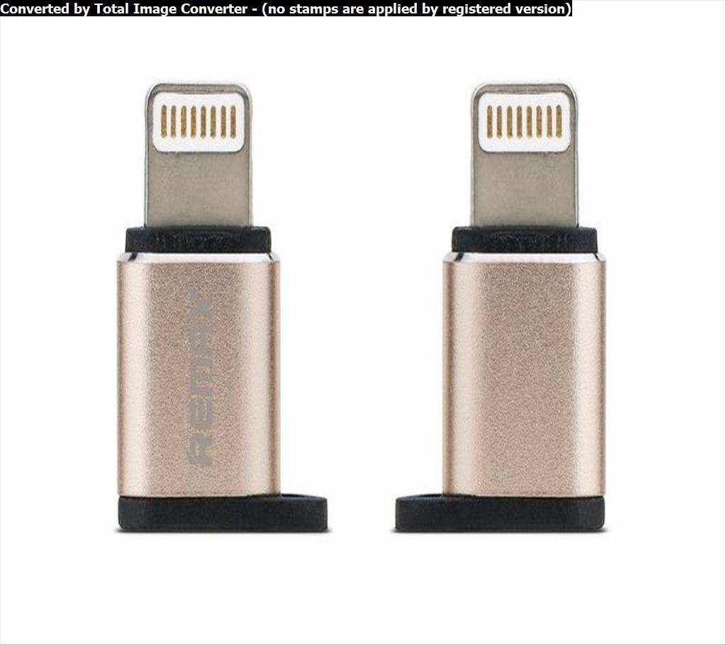 Remax MICRO-USB TO LIGHTNING ADAPTER CONNECTOR RA-USB2 