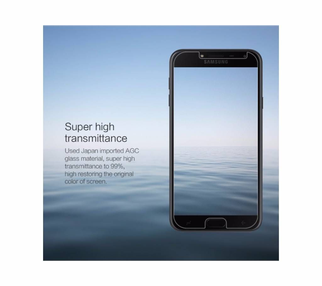 Samsung J4 2018 5D Screen Protector Black color