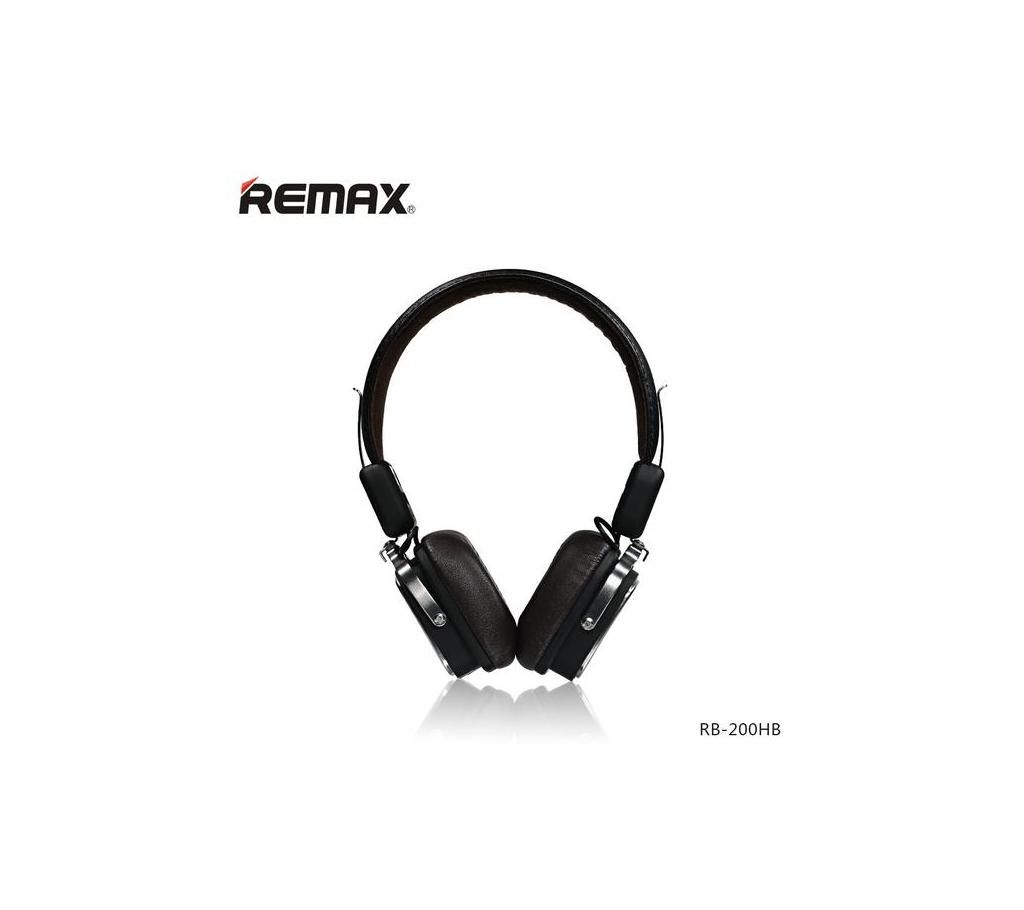 Remax RB-200HB Bluetooth Headset Black