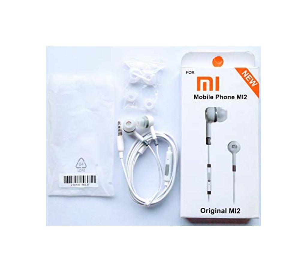 Redmi Note 5 Pro Compatible in-Ear Handsfree Bass Earphone