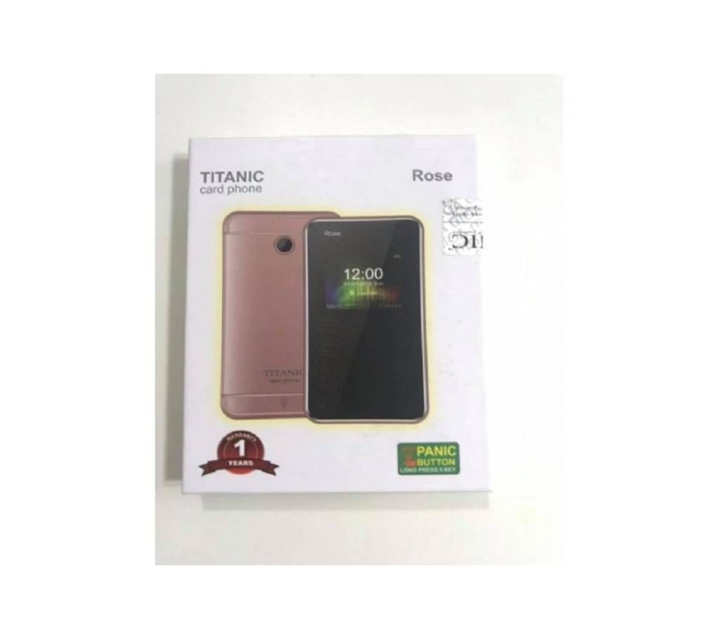 Titanic Rose Dual Sim Card Phone with Warranty