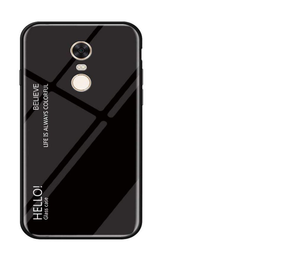 Glass Case Phone Cover for Xiaomi Redmi Note 4X
