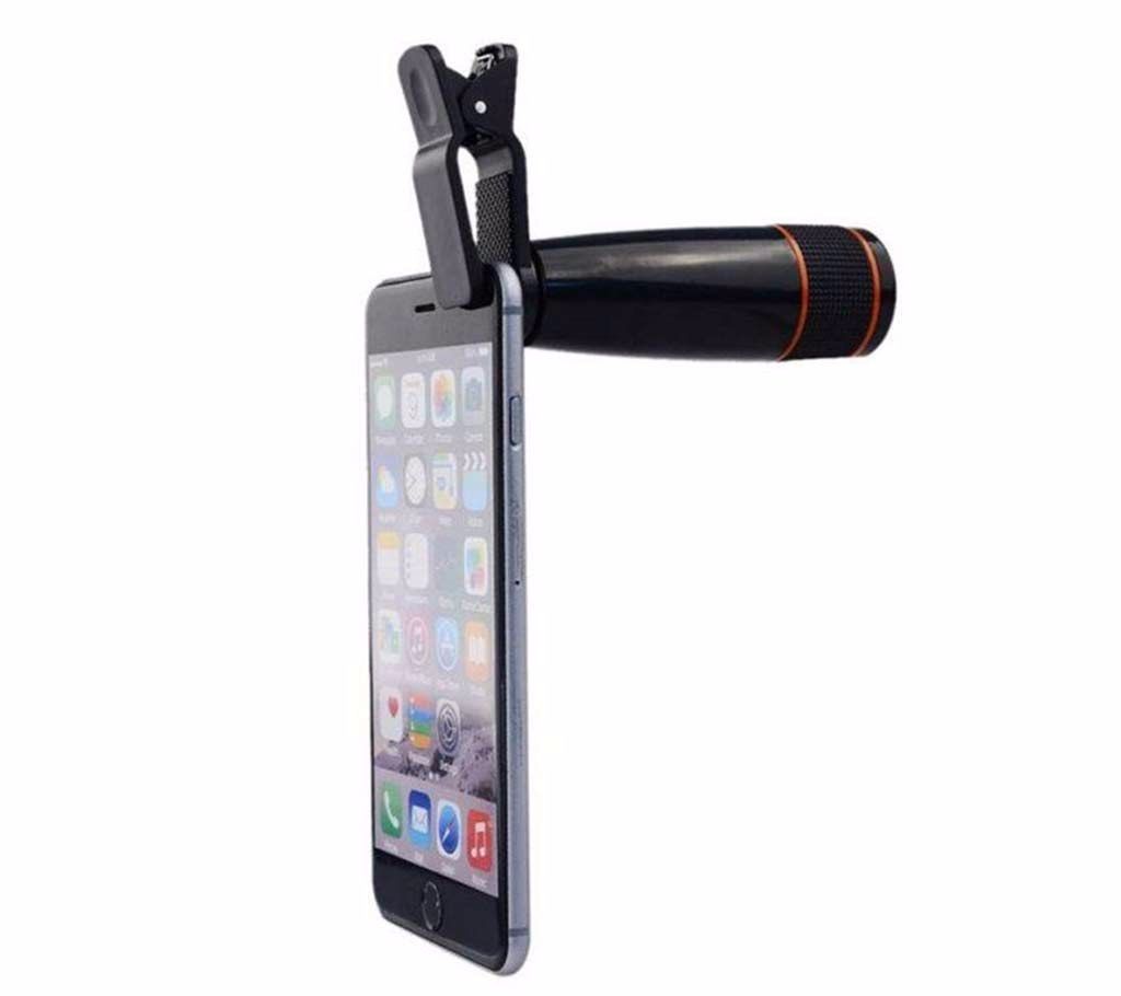 Apexel Universal Clip 12X Zoom Optical Lense