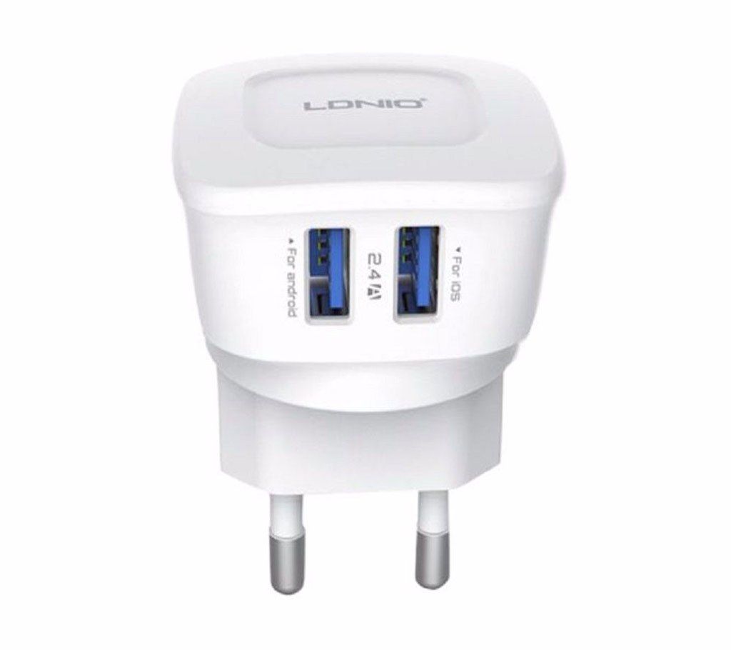  Ldnio Dual USB Port Charging Adapter