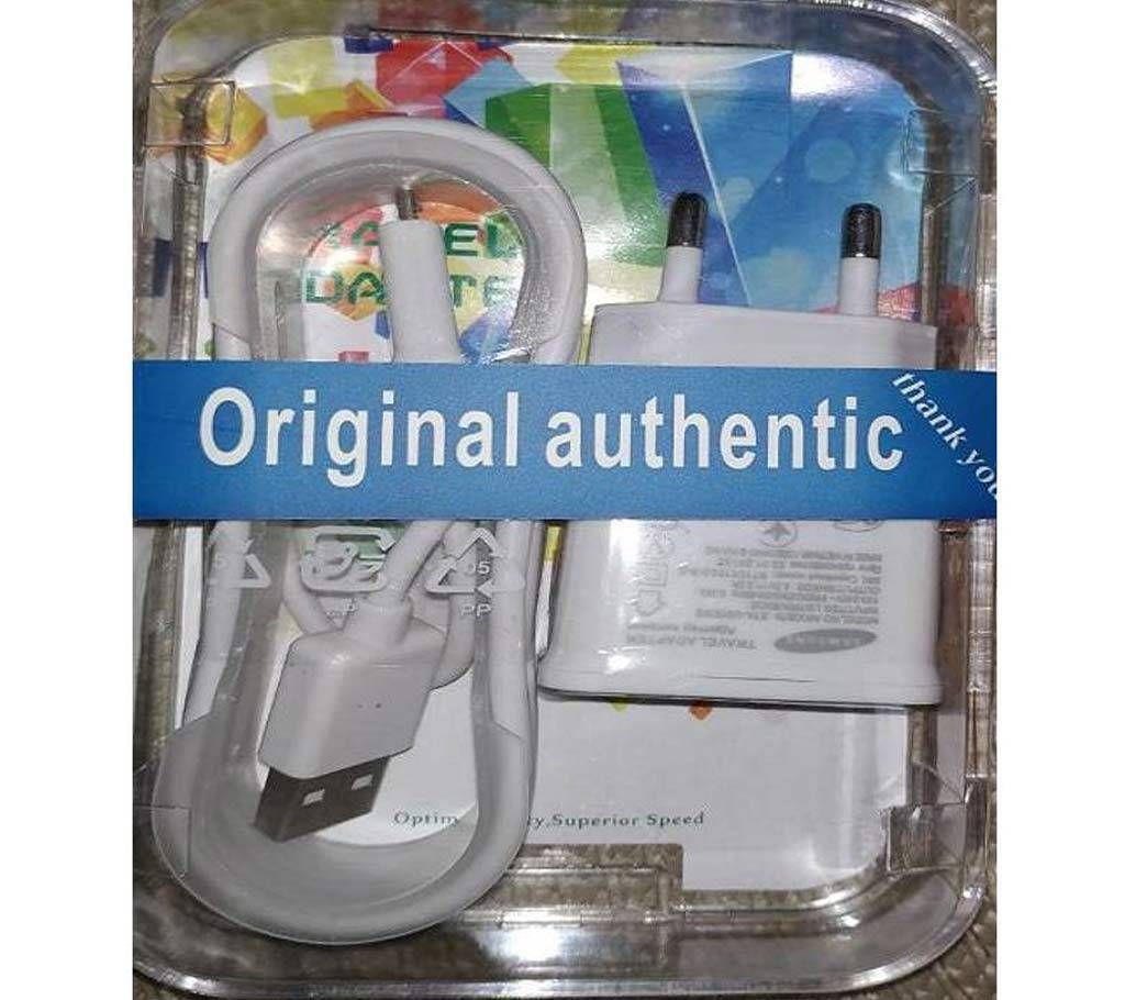 USB Travel Adapter Charger for Samsung - White