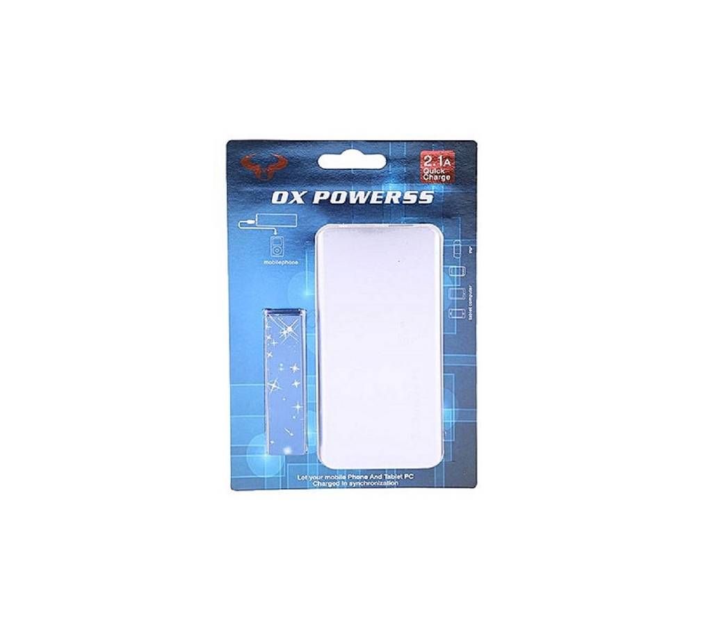 OX Dual USB Power Bank 10000 mAh