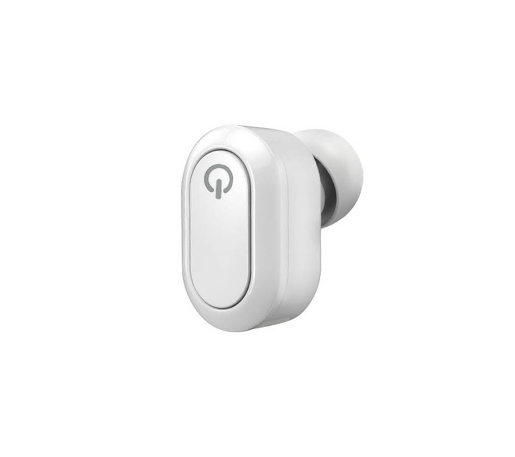 K15 Mini Portable Wireless Bluetooth 4.1 Earphone - White