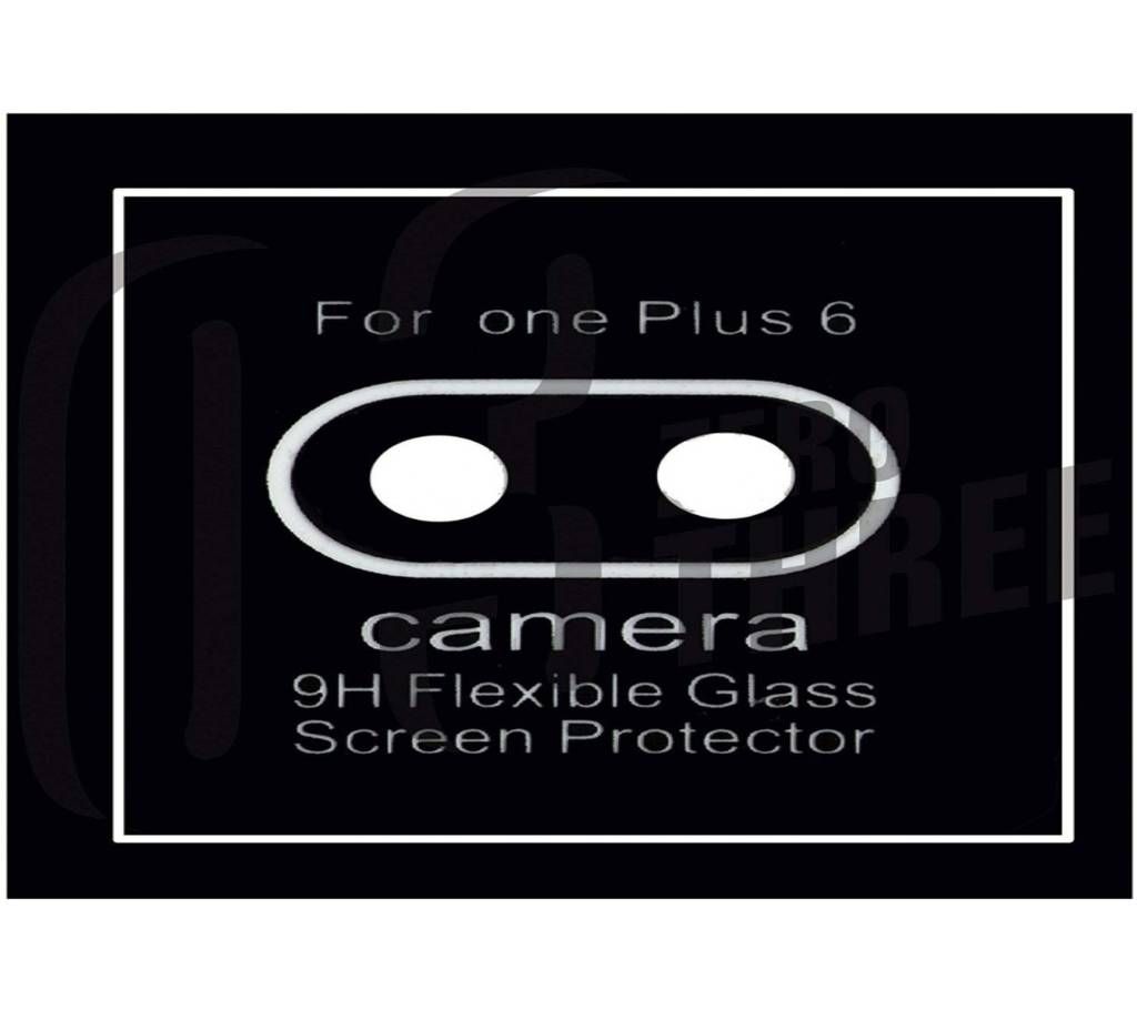 OnePlus 6 Back Camera Lens Flexible Glass Screen Guard Protector
