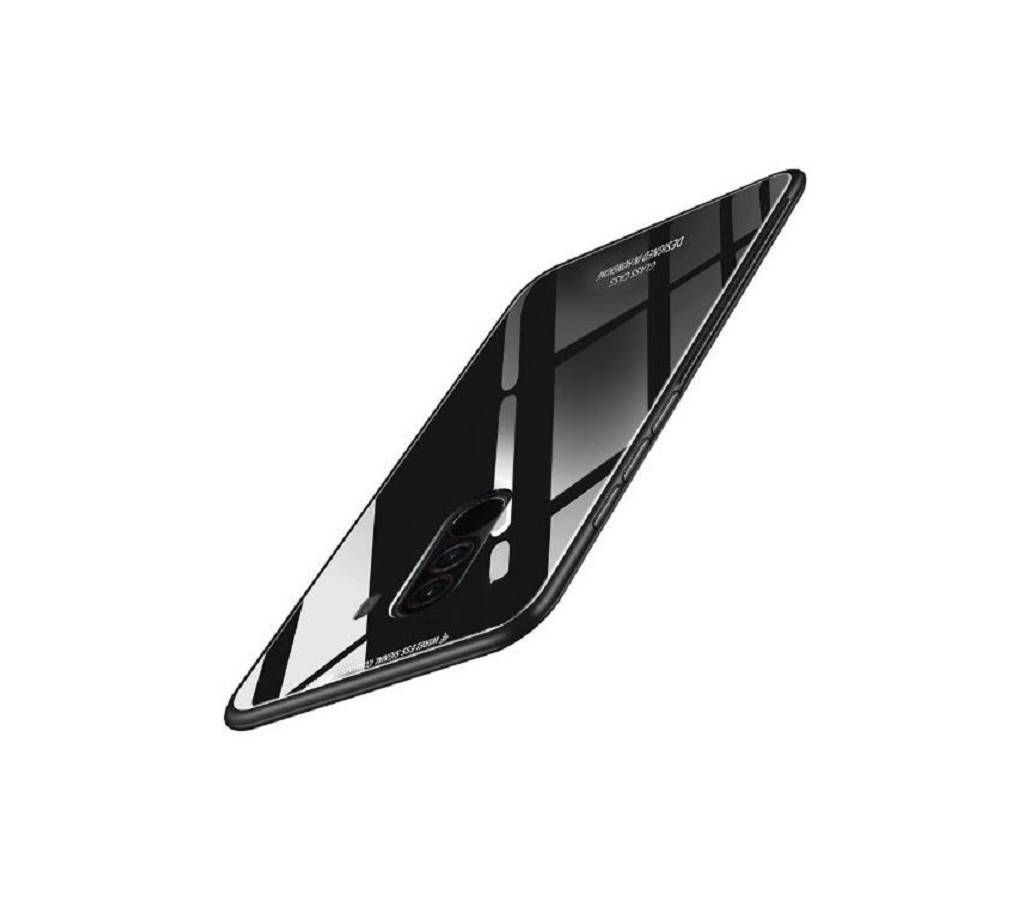 Glass Case Phone Cover for Pocophone F1 - Black