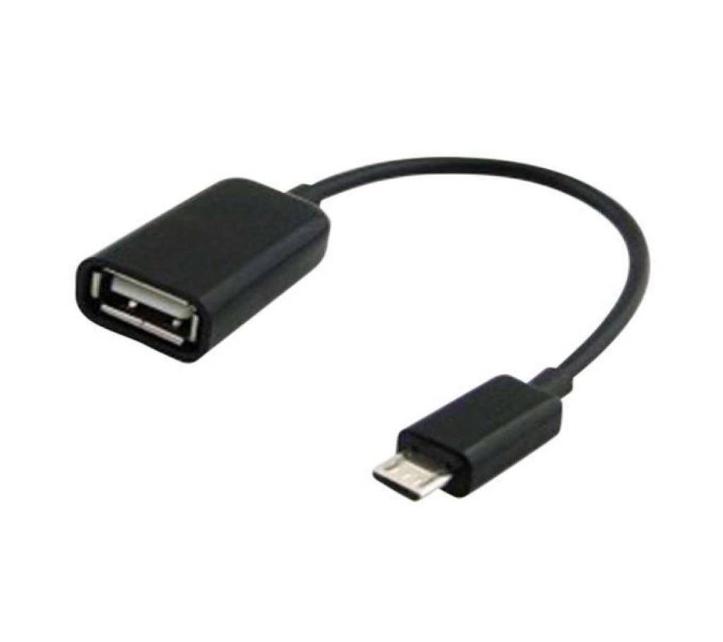 Black OTG Cable for Android
