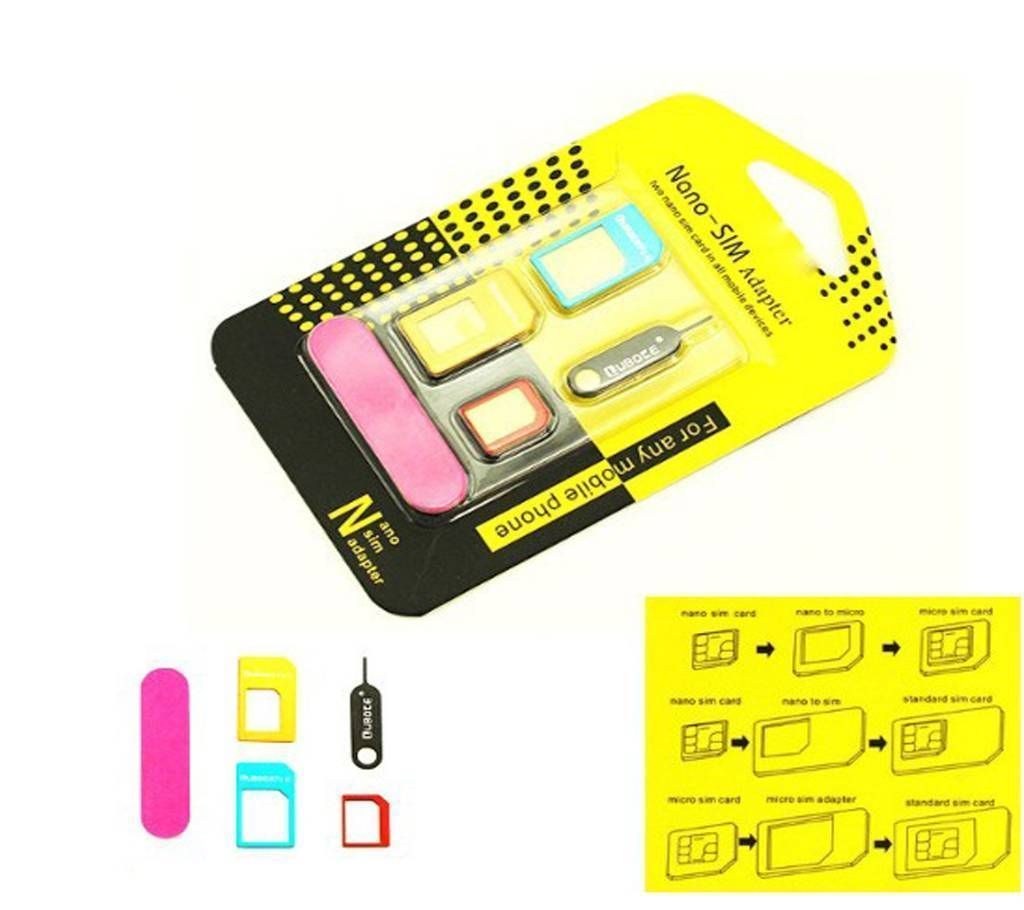 5 in 1 Nano SIM Kurt Adapter