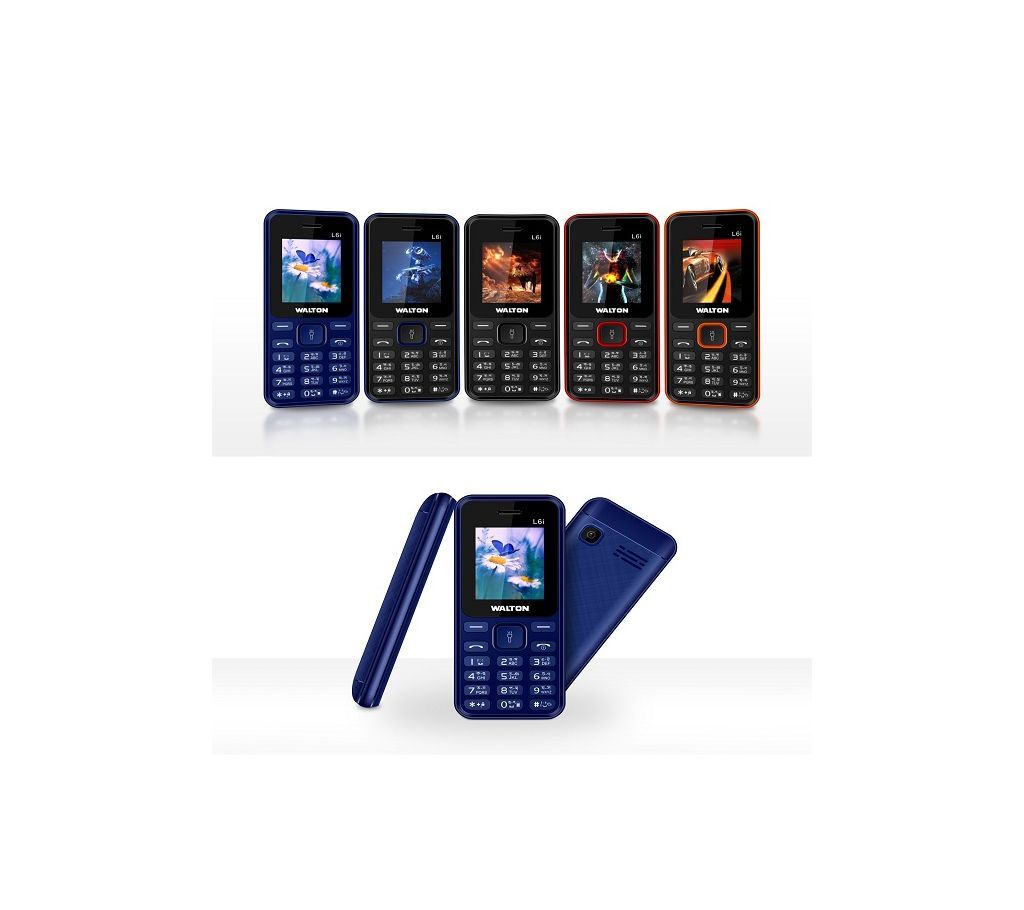 Walton Feature Phone - OLVIO L6i - 1.77 inch - Digital Camera - Black
