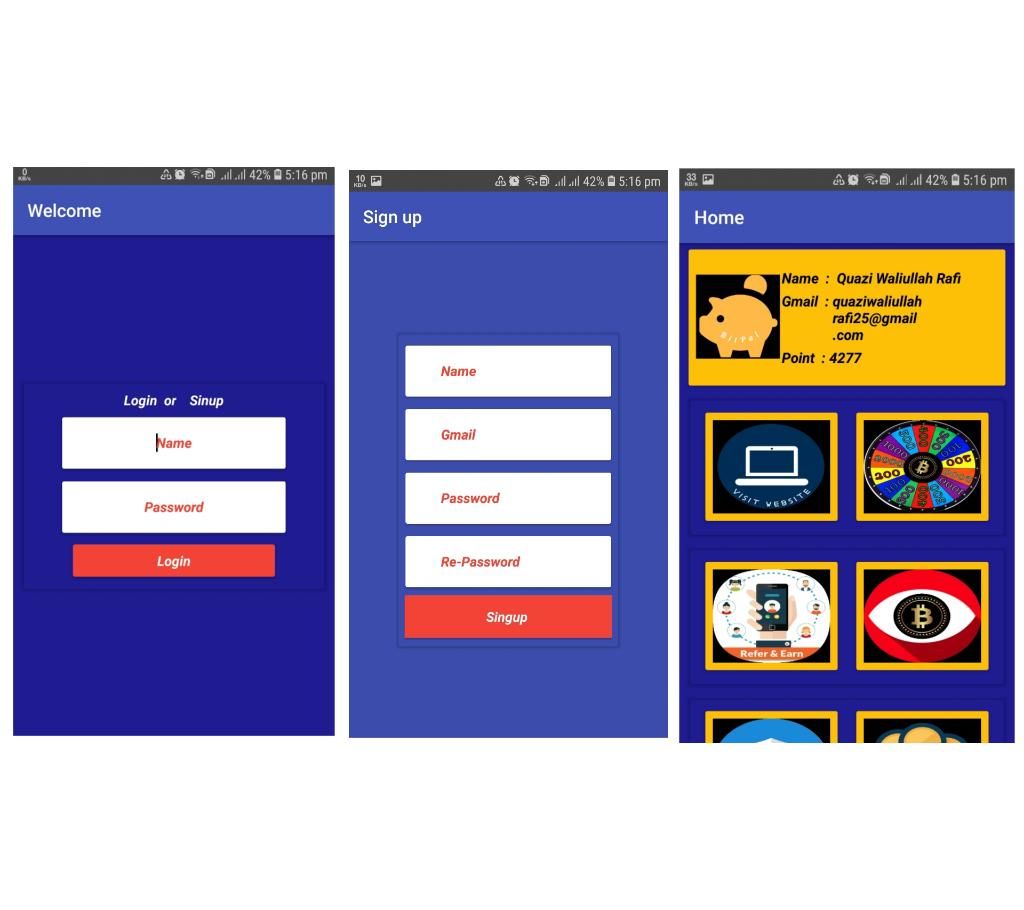 Earning App with Admob and start app ada