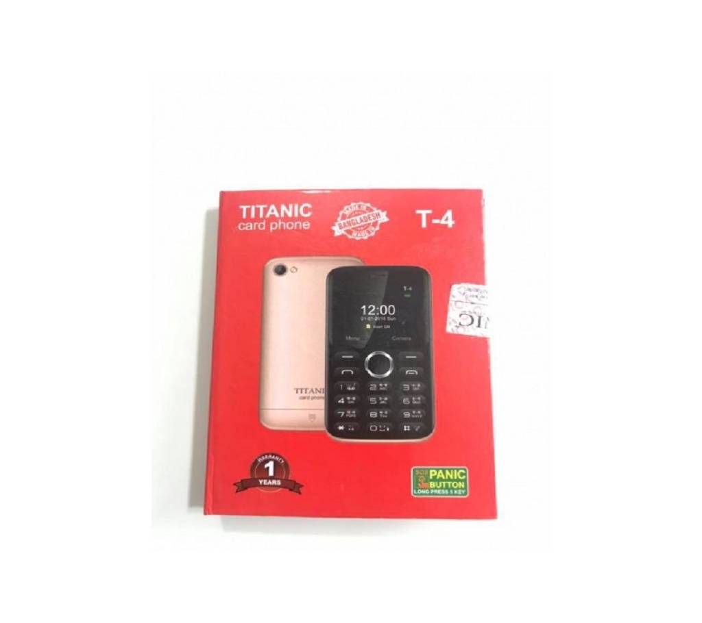 Titanic T4 Dual Sim Card Phone with Warranty