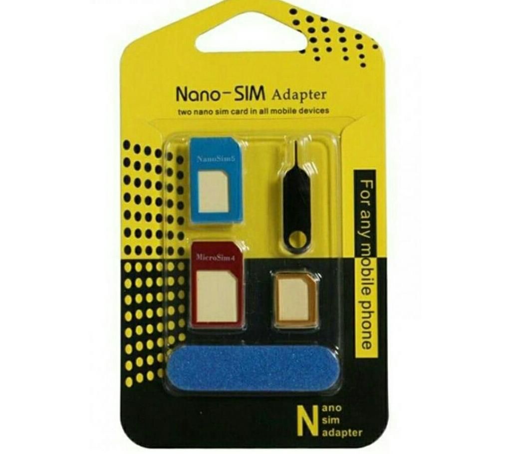 4 IN 1 NOOSY Micro Nano SIM Card Cutting
