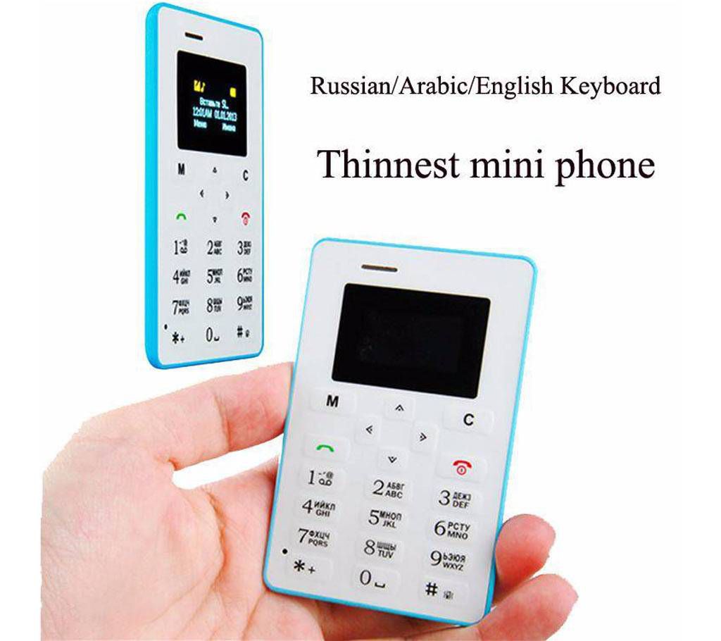 Aeku M5 mini card mobile phone 