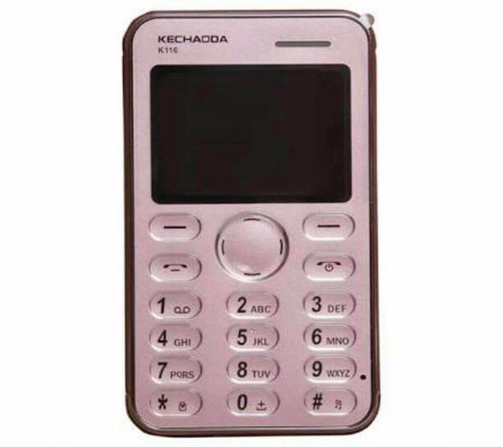Kechawda K116 Mini Card Phone