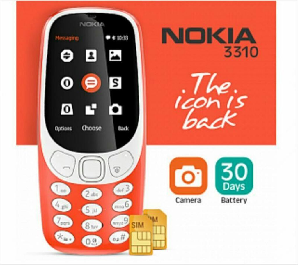 Nokia 3310 feture phone  (2017)   - Vietnam