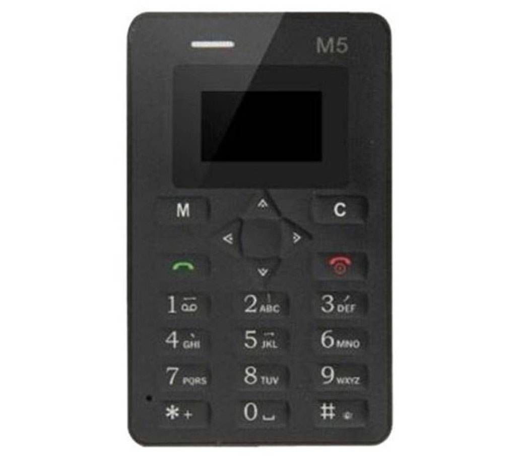 AlEK M5 Mini Card Mobile Phone