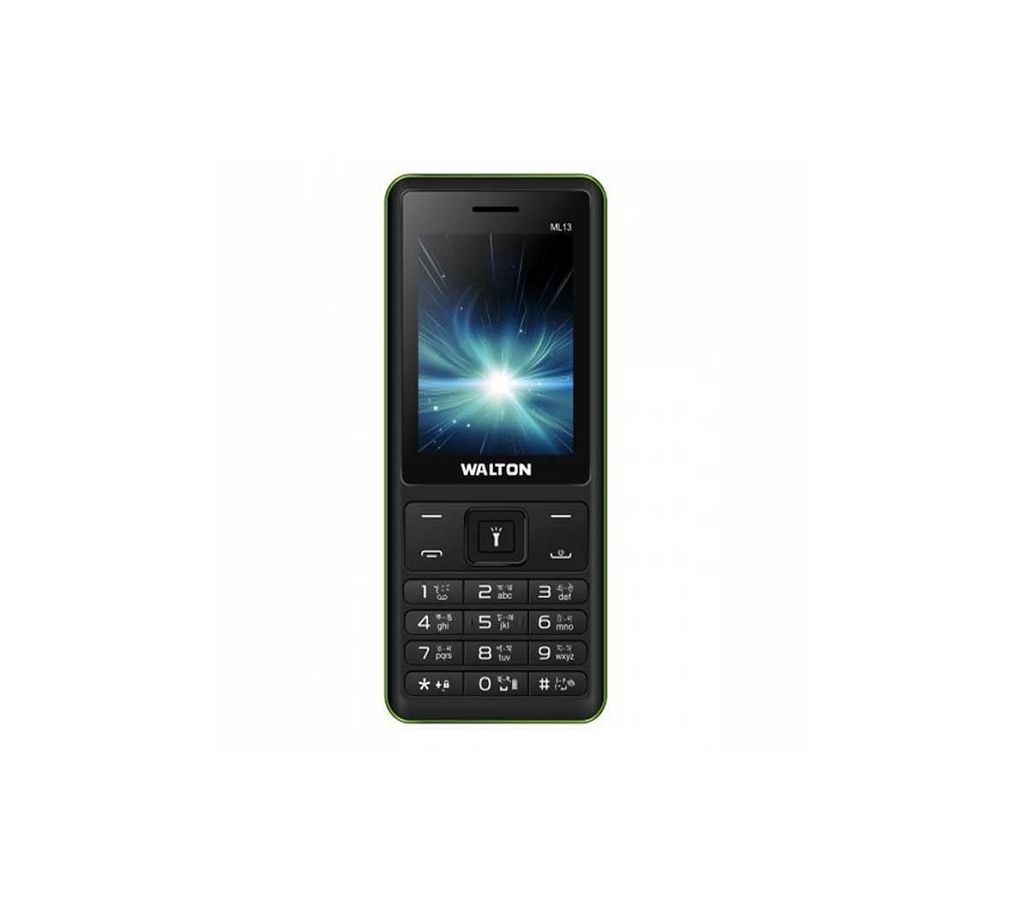 Walton ML13 Feature Phone - 2.4 inch-Black