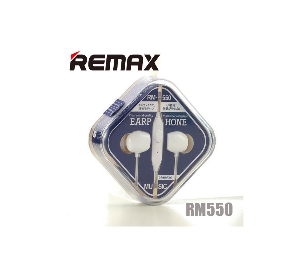 Remax RM 550 Wired Earphones 