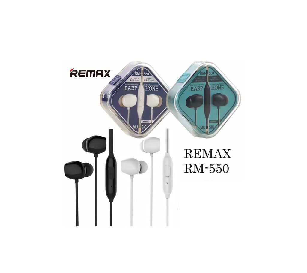 Remax RM 550 Wired Earphones 