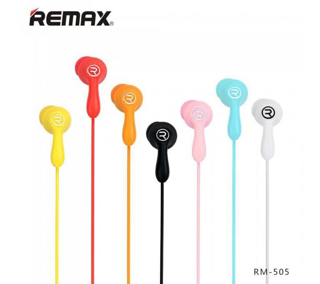 REMAX RM-505 EAR PHONE- 1 pc  