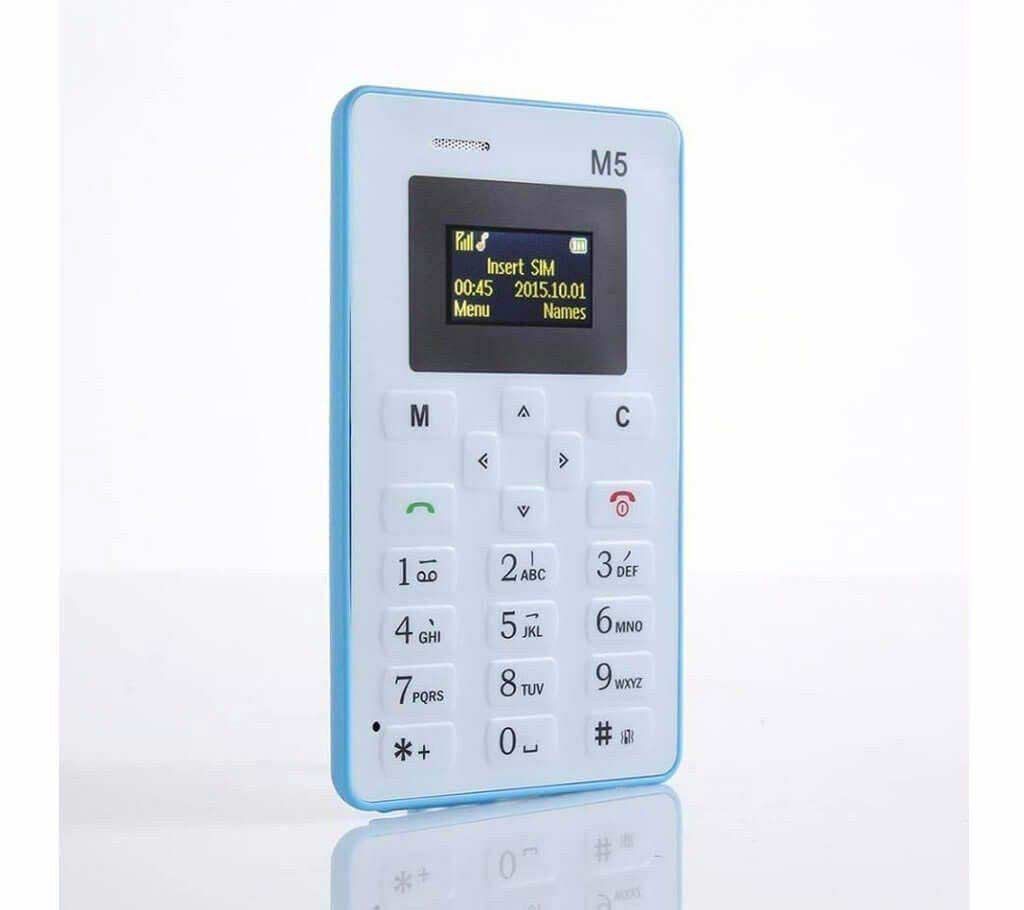 AIEK M5 Mini Card Mobile Phone