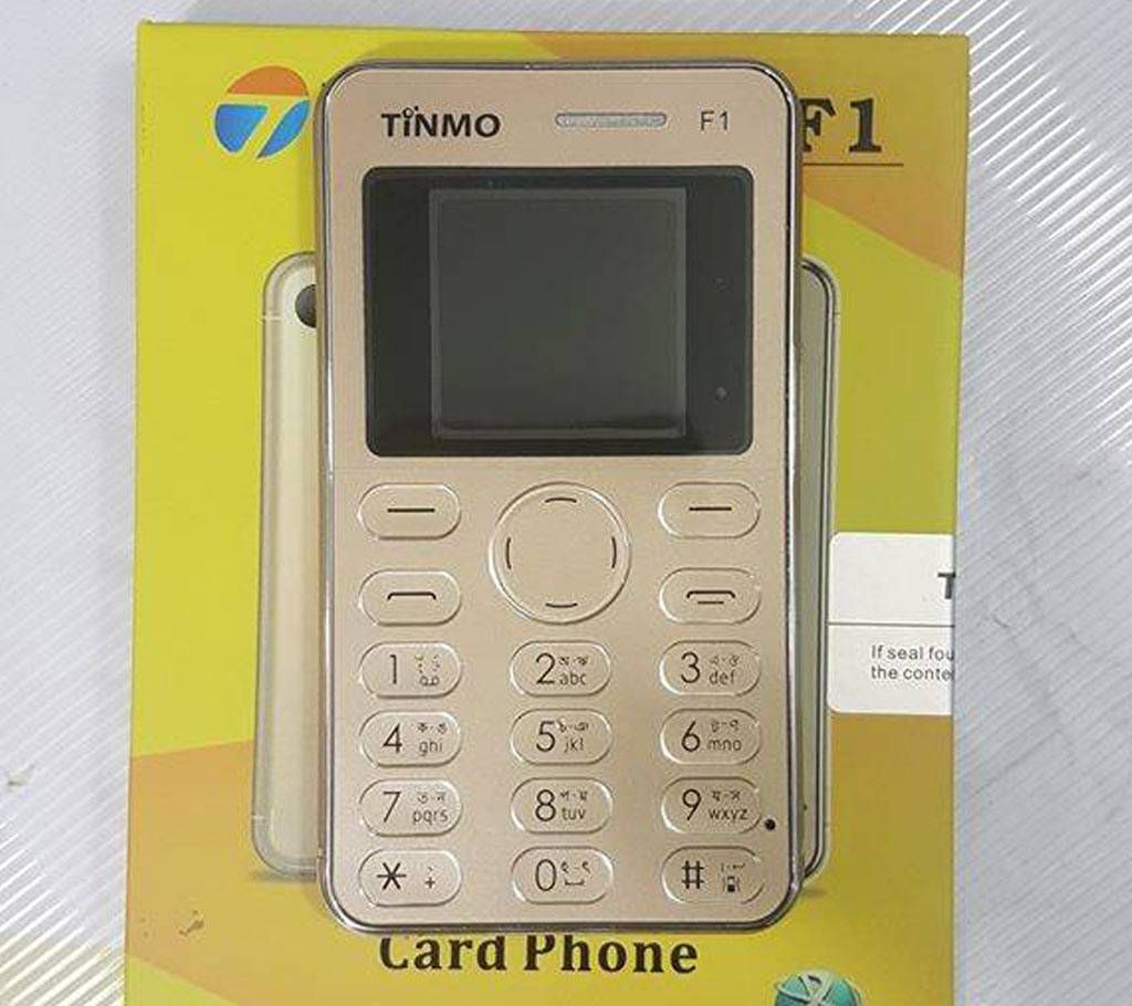Tinmo F1 Card Phone 1 year warranty